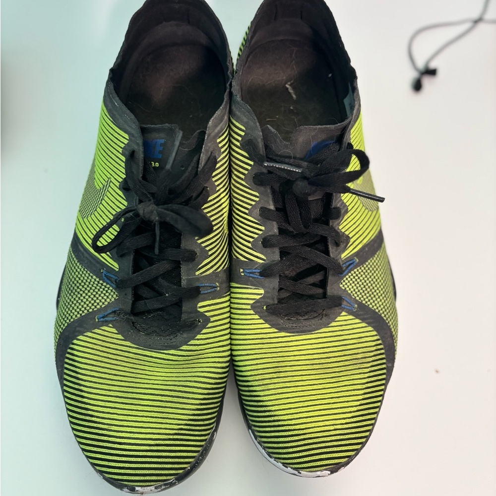 Nike Black and Yellow Athletic Shoes